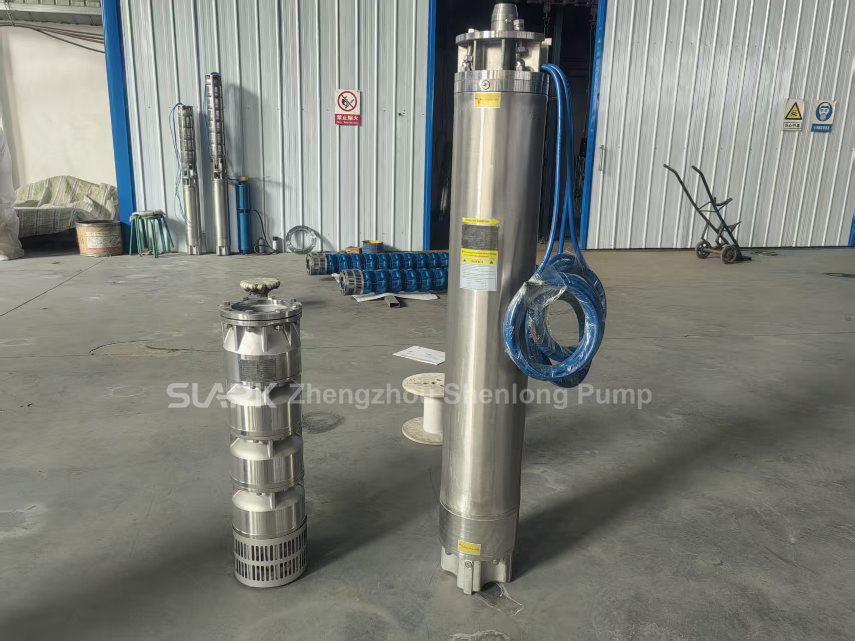के बारे में नवीनतम कंपनी का मामला 250QJH250-70 Stainless Steel Submersible Pump Delivers Reliable Water Supply Solution for South American Water Treatment