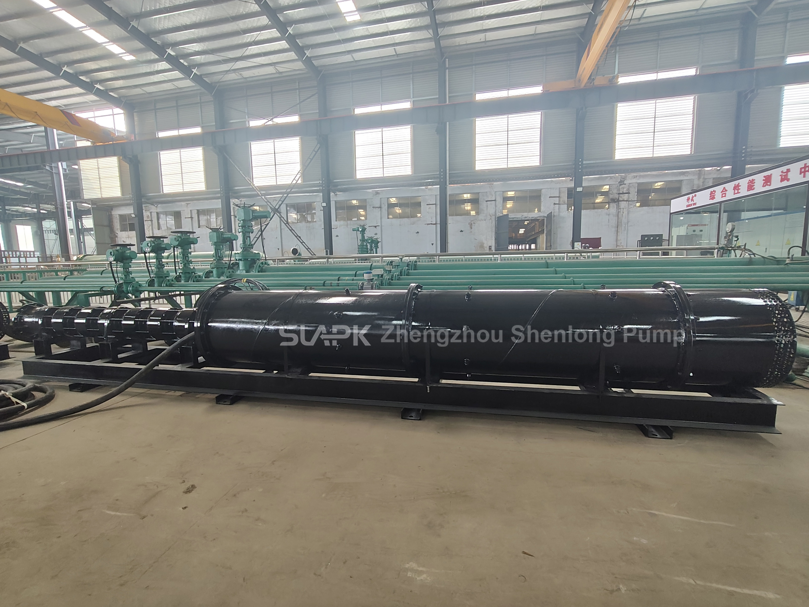 के बारे में नवीनतम कंपनी का मामला दक्षिण पूर्व एशिया में जलाशय और सिंचाई अनुप्रयोगों के लिए कूलिंग जैकेट के साथ क्षैतिज सबमर्सिबल वेल पंप