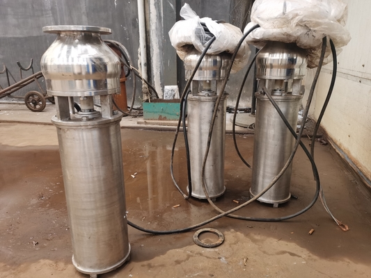 80m3/H Submersible Sewage Fountain Pump Special Material Stainless Steel