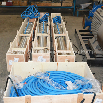 3 Phase 8 Inch 30hp Deep Well Stainless Steel Electric Submersible Borehole Pump For Water Supply