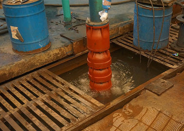 Deep Well Submersible Inline Hot Water Pump , Electric Hot Water Pump 2.2kw-410kw
