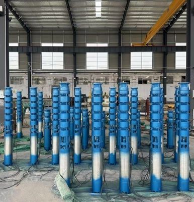Stainless steel submersible pump Suitable for slightly corrosive liquids Equipped with high-efficiency motor