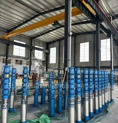 Stainless Steel Submersible Pump For Slightly Corrosive Liquids Equipped With High-Efficiency Motor