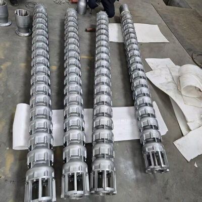 Stainless Steel Submersible Pump 250m Head High-Pressure Electric Deep Well Pump for Industrial Applications Corrosion Resistant