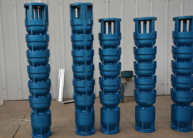 37kw 50hp Blue Electric Deep Well Submersible Pump 37 Kw 50 Hp For Water Supply System