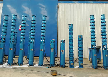 72m 11kw 15hp Submersible Clean Water Pump Cast Iron Material For Irrigation