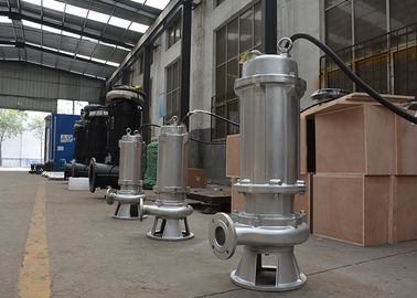 Stainless Steel Submersible Sewage Pump Non Clogging Fecal Rain Drainage