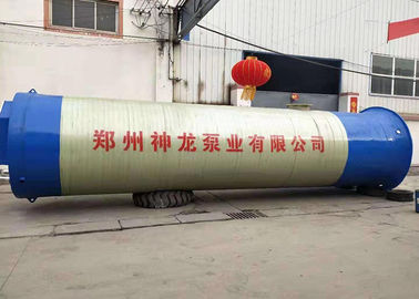Wastewater Drainage Submersible Sewage Pump Station With 5m - 200m Head