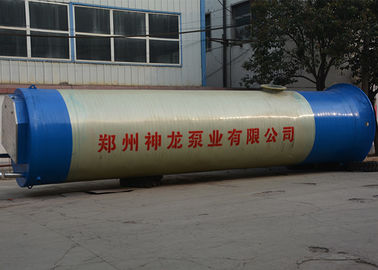 Wastewater Drainage Submersible Sewage Pump Station With 5m - 200m Head