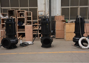 7 - 40m Head Submersible Dirty Water Pump 380v / 440v Voltage Vertical Installation