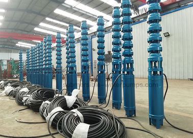 11 Stages Deep Well Submersible Pump 8 Inch 63m3/H 154m Cast Iron Material