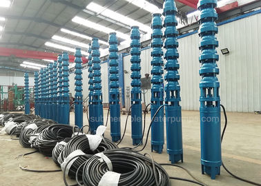 Borehole Submersible Deep Well Pumps / 37kw 75kw Submersible Water Pump