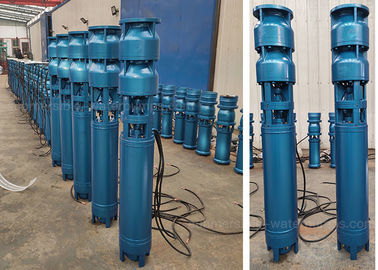 Borehole Submersible Deep Well Pumps / 37kw 75kw Submersible Water Pump