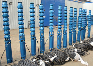 300m 70 M3h 8 Inch Deep Well Submersible Pump 2" 3" 4" Outlet Size For Irrigation