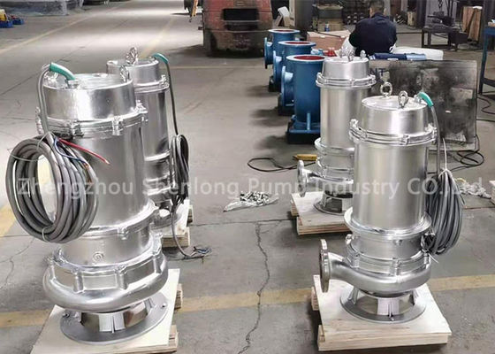 60m3/h 150m3/h Electric Sewage Stainless Steel Submersible Pump