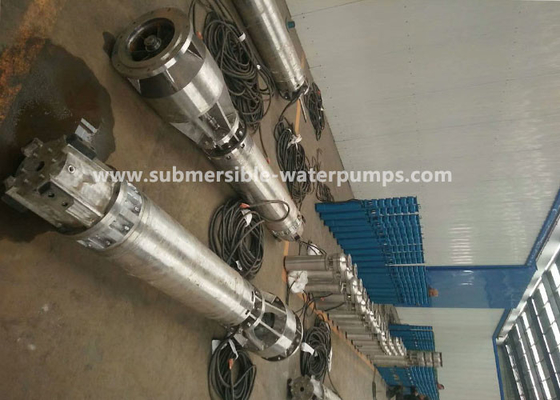 Deep Well Stainless Steel Submersible Pump 68m3/H Flow Range 30kw/41hp Power