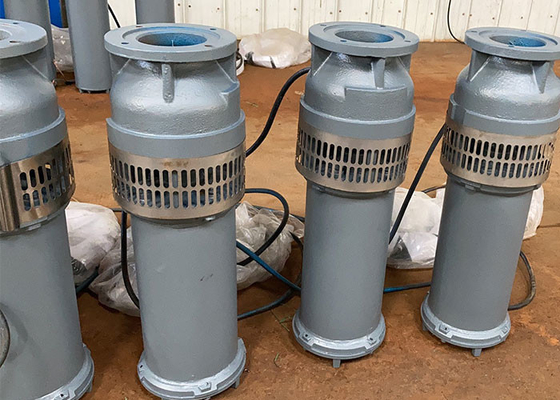 80m3/H Fountain Submersible Pump 4kw Horizontal Vertical Music Landscape