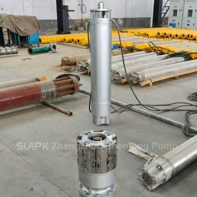 125kw 400m3/h 67m सिर स्टेनलेस स्टील डुबकी पानी पंप गर्म बिक्री के लिए गहरे कुएं पंप