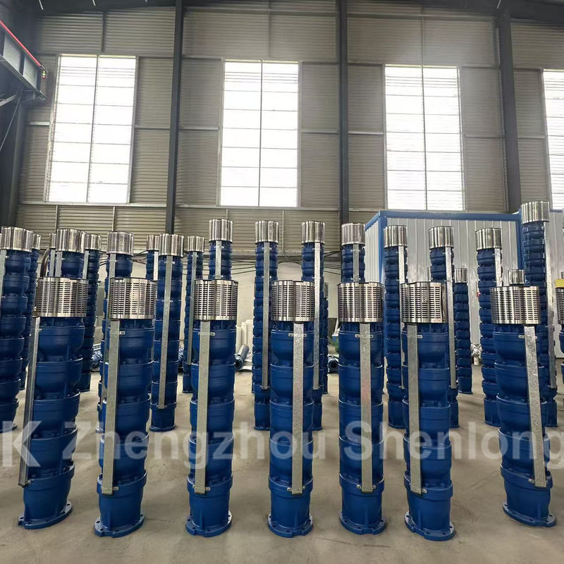 75kW मोटर और SS304 इम्पेलर के साथ 600 m³/h बड़ी प्रवाह वाली सबमर्सिबल पंप