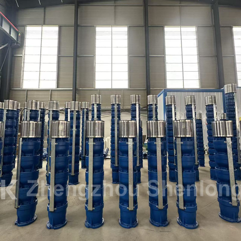 75kW मोटर और SS304 इम्पेलर के साथ 600 m³/h बड़ी प्रवाह वाली सबमर्सिबल पंप