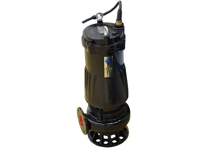 Non Clogging Submersible Sewage Pump , Dirty Water Submersible Pump 3 Phase