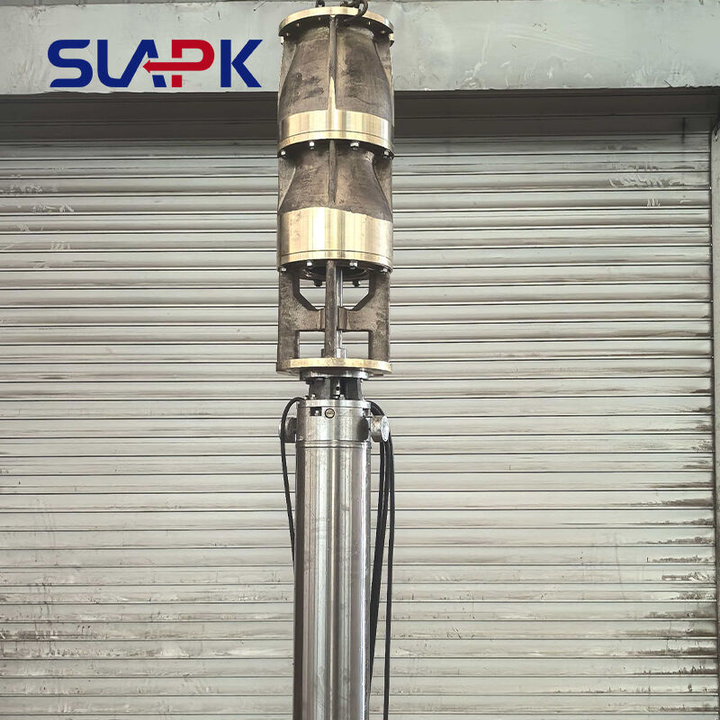 उच्च प्रदर्शन टिन कांस्य सबमर्सिबल पंप: 400QJH500-20-45KW कार्य परिस्थितियों की मांग के लिए