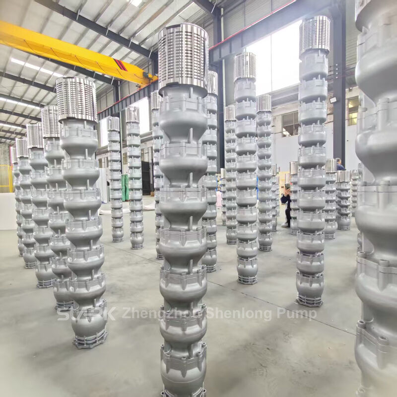 300QJH-300-62-75KW स्टेनलेस स्टील सबमर्सिबल वेल पंप 300 m³/h प्रवाह और संक्षारण प्रतिरोधी औद्योगिक जल अंतरण के लिए 62m हेड के साथ