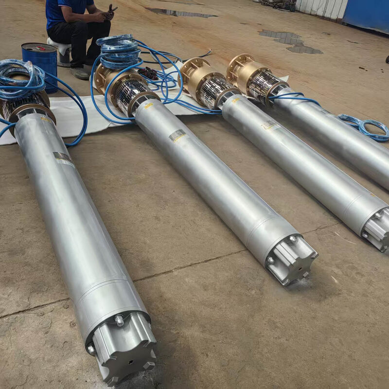 गहरे कुएं अनुप्रयोगों के लिए 40 m3/h प्रवाह के साथ 55KW स्टेनलेस स्टील डुबकी कुएं पंप