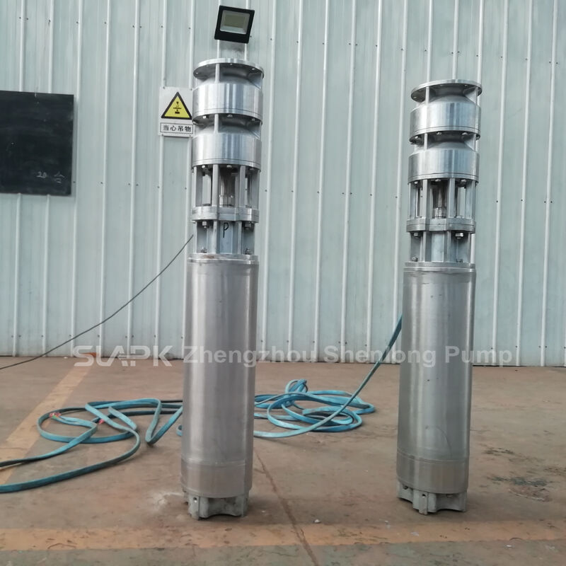 QJH सीरीज़ 304 स्टेनलेस स्टील डीप वेल सबमर्सिबल पंप 150 m Head और 70 ¢ 230 m3/h Flow के साथ