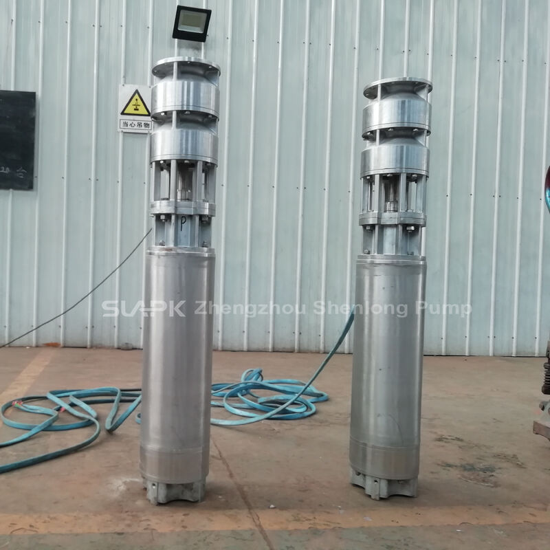 QJH सीरीज़ 304 स्टेनलेस स्टील डीप वेल सबमर्सिबल पंप 150 m Head और 70 ¢ 230 m3/h Flow के साथ