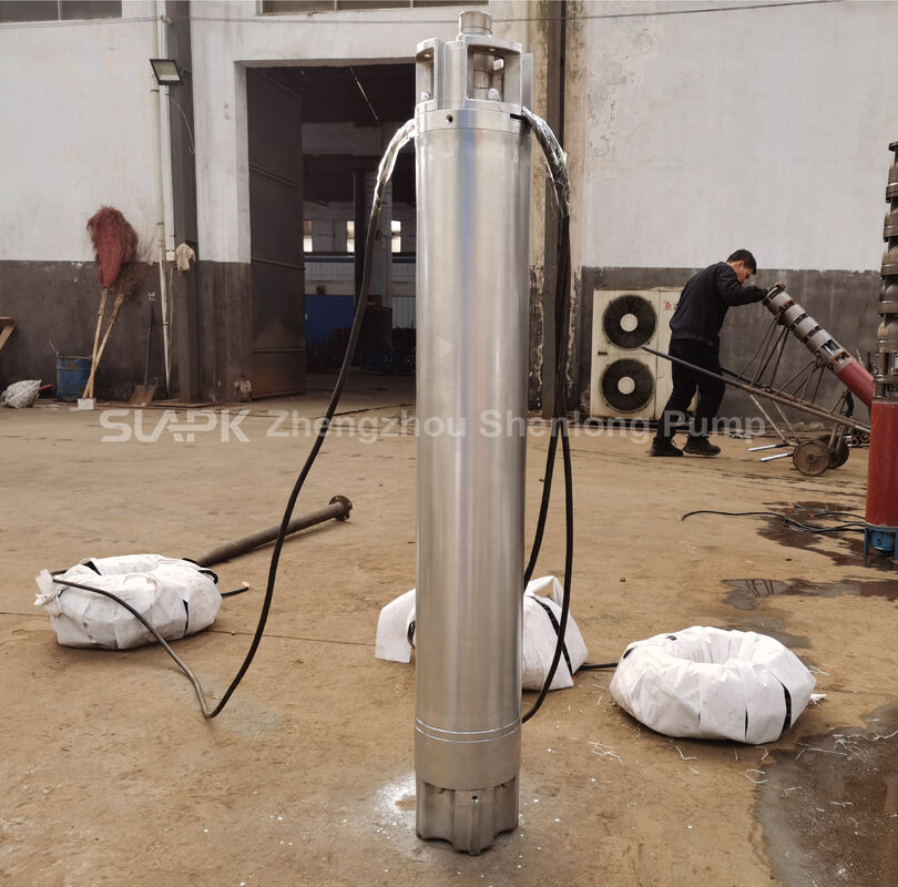 QJH सीरीज़ 304 स्टेनलेस स्टील डीप वेल सबमर्सिबल पंप 150 m Head और 70 ¢ 230 m3/h Flow के साथ