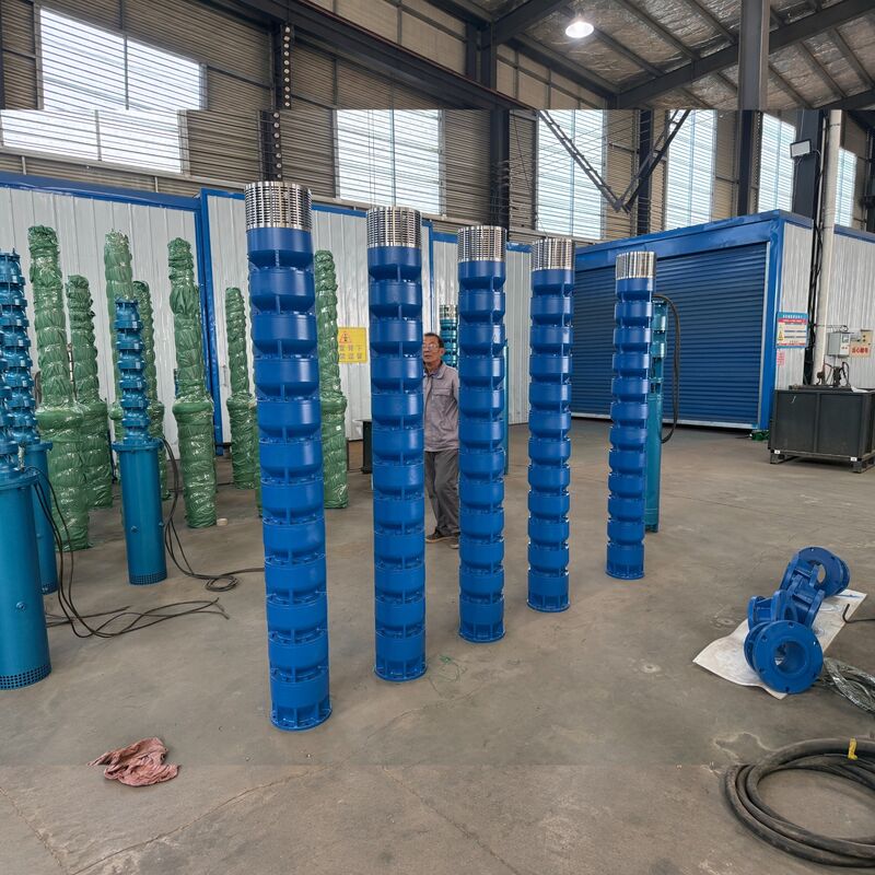 13kW Deep Well Submersible Pump with 29–35 m³/h Flow Range and 71–96 m Head Range for Borehole Water Supply