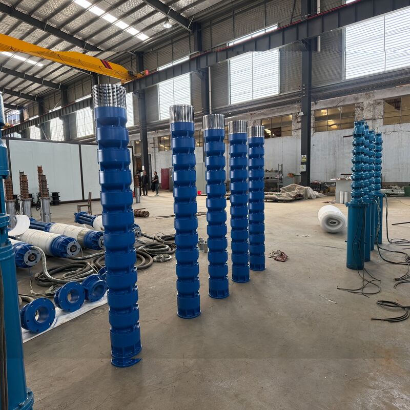 13kW Deep Well Submersible Pump with 29–35 m³/h Flow Range and 71–96 m Head Range for Borehole Water Supply