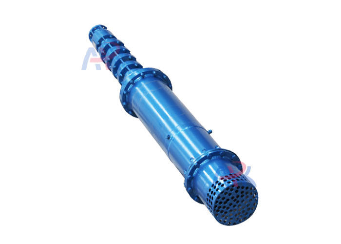 Large Capacity Deep Well Multistage Submersible Pump 90kw 120hp TUV Certification