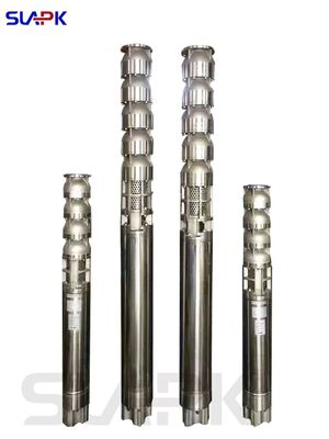 10m3/h-100m3/h QJ गहरे कुएं स्टेनलेस स्टील पनडुब्बी पंप 600v 660v