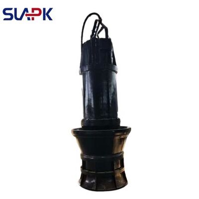 315KW, 9000 m³/h, 8.16m हेड: ZQB सबमर्सिबल अक्षीय प्रवाह पंप विशेष रूप से नगरपालिका जल निकासी अनुप्रयोगों के लिए डिज़ाइन किया गया है