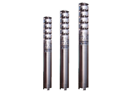 एसएस सामग्री गहरे कुएं के डुबकीदार समुद्री जल पंप 5-2000m3/h प्रवाह दर के साथ