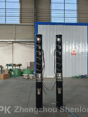 200m³/h प्रवाह 37kW सबमर्सिबल पंप गहरे कुएं के पानी के लिए स्टेनलेस स्टील निर्माण के साथ