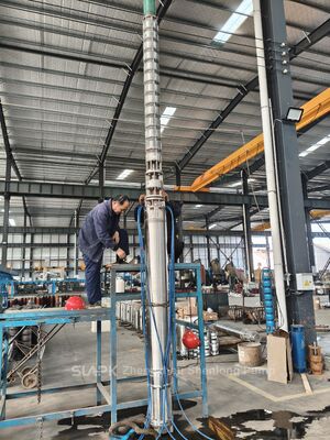 उच्च लवणता वाले समुद्री जल के लिए संक्षारण प्रतिरोधी सुपर डुप्लेक्स स्टेनलेस स्टील डुबकी पंप