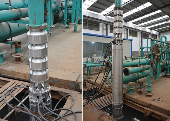 12 इंच का 300m3/H समुद्री जल डुबकी पंप 140kw पावर उच्च प्रदर्शन