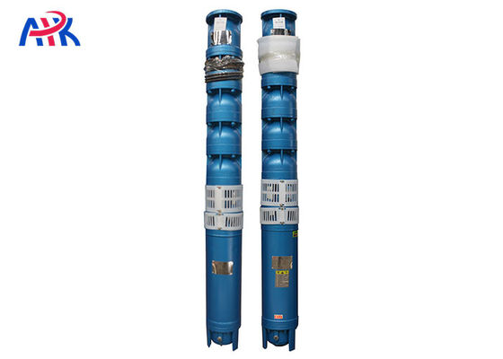 उच्च लिफ्ट पानी के नीचे पनडुब्बी पंप परिवर्तनीय गति 10 इंच 75hp AC मोटर के साथ